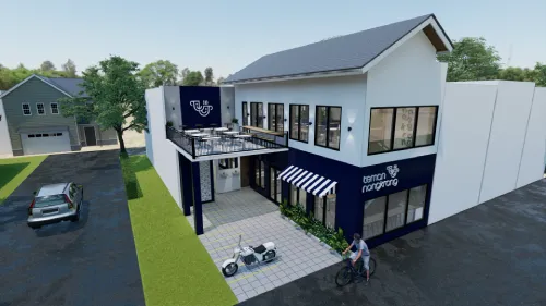 desain interior coffee shop modern untuk tempat nongkrong anak muda